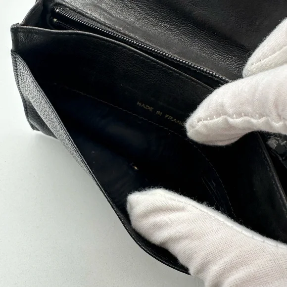 Chanel Pebbled Leather Wallet - Picture 10 of 12